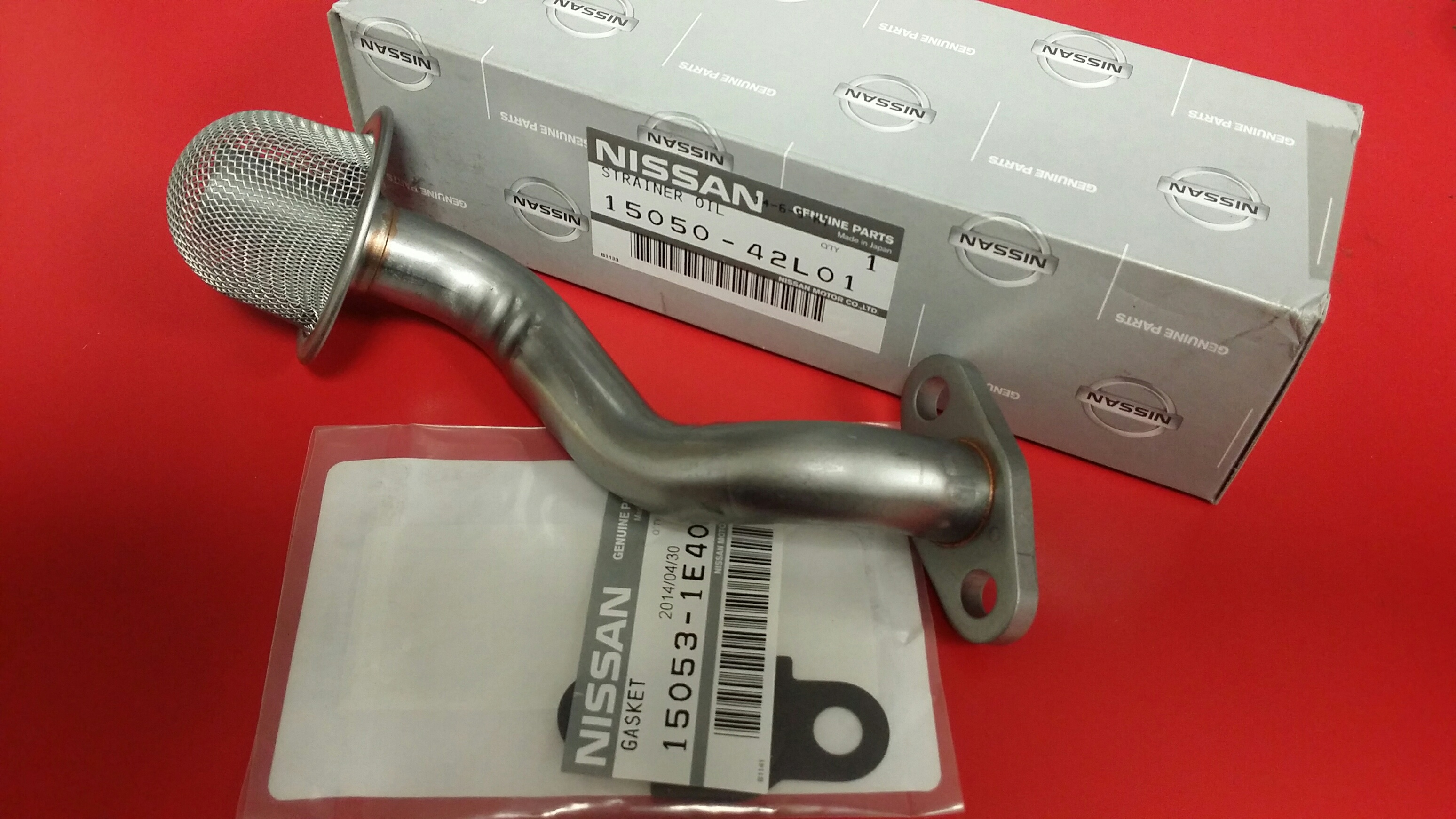 RB25DET Oil Strainer & Gasket Nissan Race Shop