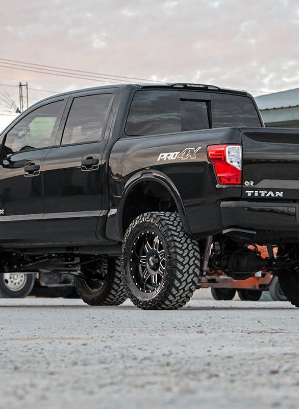 Lifted Nissan Titan >> Rough Country 6in Suspension Lift Kit (2017+Titan 4WD ... Lifted Nissan Titan >> Rough Country 6in Suspension Lift Kit (2017+Titan 4WD ...
