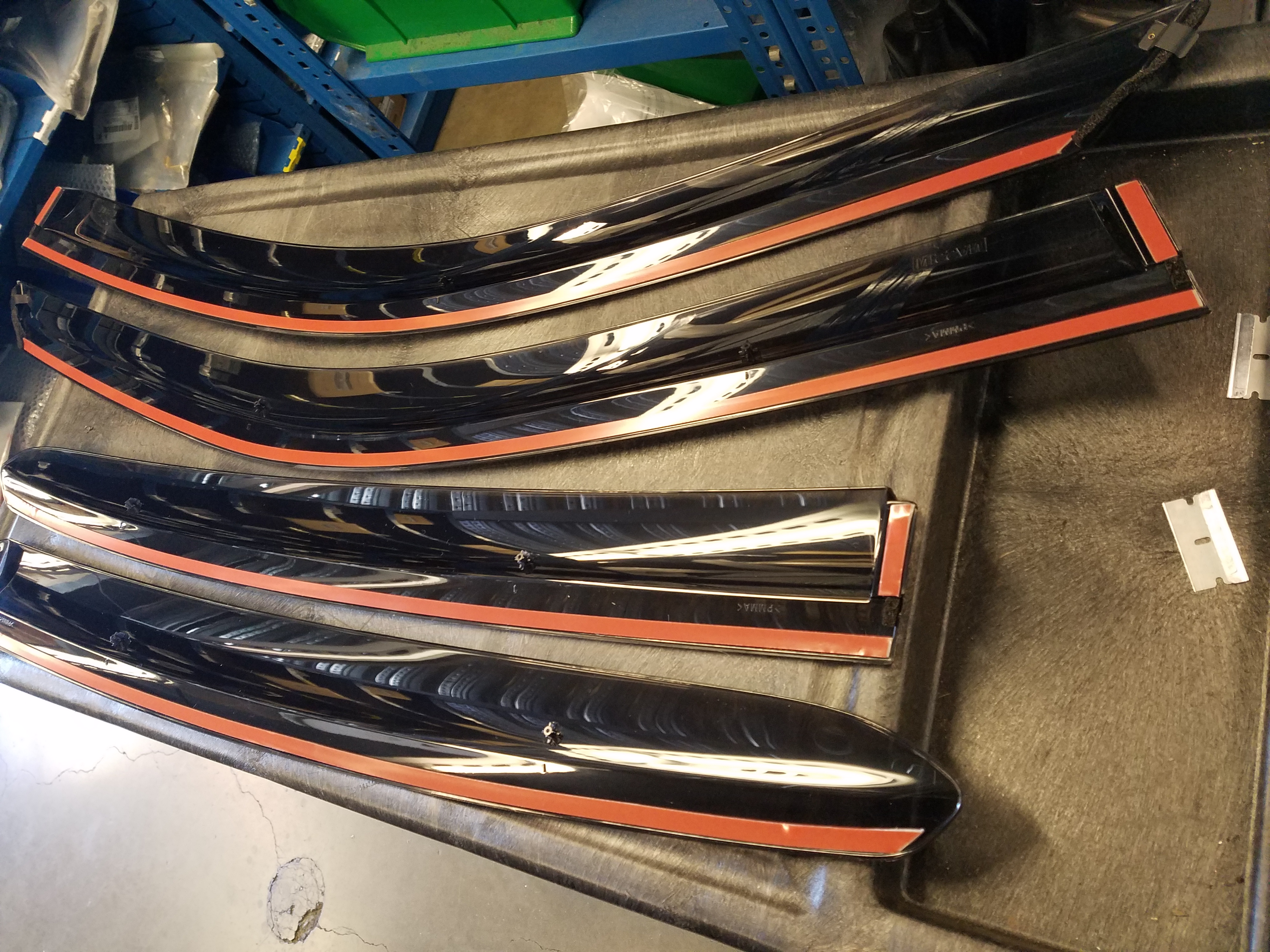 JDM Nissan Window Visors Infiniti 0306 G35 4dr Nissan Race Shop