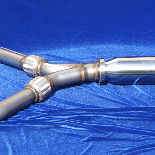 Motordyne Engineering XYZ Pipe Nissan 350Z Resonated Pipe Nissan Race