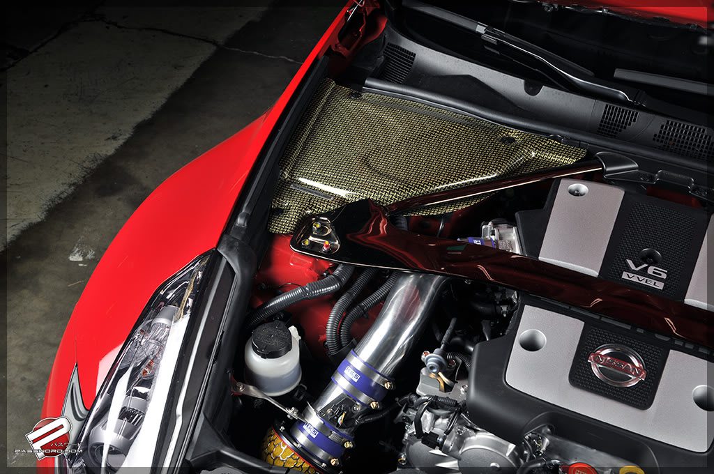 Password JDM Dry Carbon Kevlar Engine Compartment Covers (Z34 370z