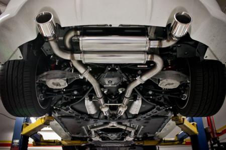 STILLEN 2009-2014 Nissan 370Z Stainless Steel Exhaust Systems - Dual