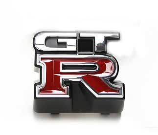 Genuine Nissan R34 Skyline GT-R Front Grille Emblem Brand New 62896-AA400