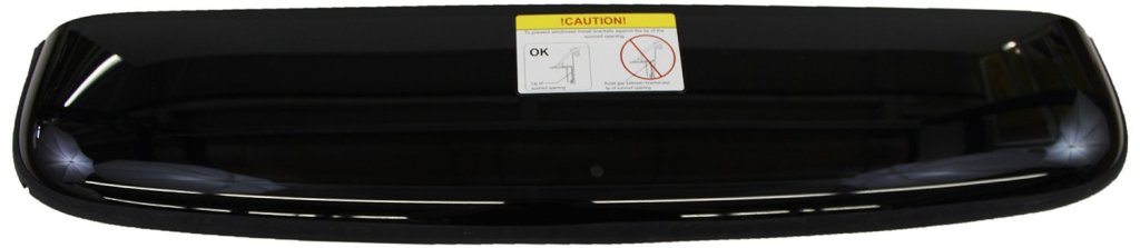 JDM Dark Smoke Window Visors 4pc For Nissan Maxima 2009-2015 A35 Sedan - Acrylic Rain Guard Deflectors