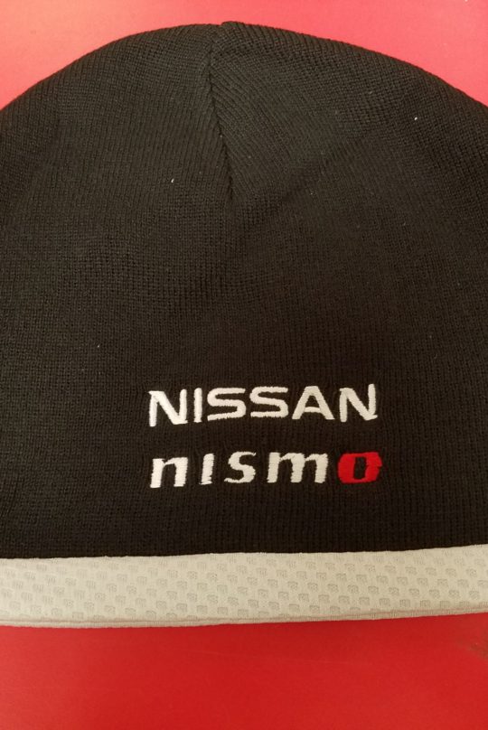 thumbnail image 2 of New Charcoal Nissan Motorsports Nismo Beanie Hat / Cap – Embroidered – One Size Unisex 2 of 6
