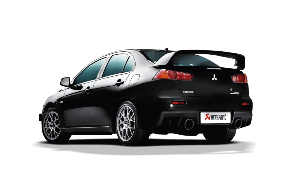 Akrapovic Slip On Exhaust System for Mitsubishi Evo X Nissan Race Shop