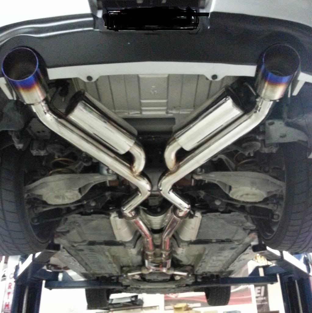 Motordyne Shockwave E370 Cat Back Exhaust System - 370z/G37 - Nissan