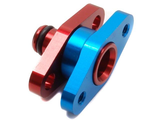 thumbnail image 2 of Sytec Fuel Rail Regulator Adaptor For Nissan 200SX S13 CA18DET / S14 S15 SR20DET - USA Made 2 of 5