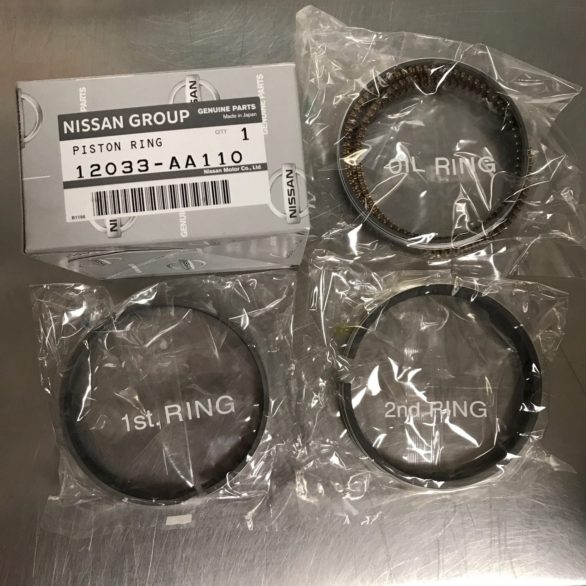 GENUINE JDM NISSAN PISTON RING SET - R34 NEO (RB25DET) - Nissan Race Shop