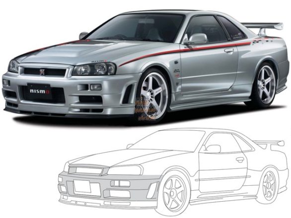 R34 FRONT BUMPER