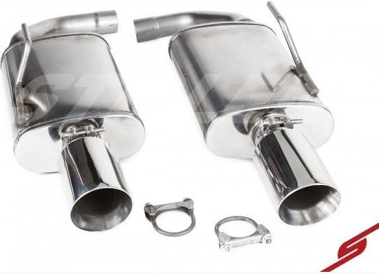 thumbnail image 2 of Speed Daddy Cat-Back Exhaust System For Nissan Altima L32 4-Door (2007-2012) – Dual 4" Tips 2 of 3