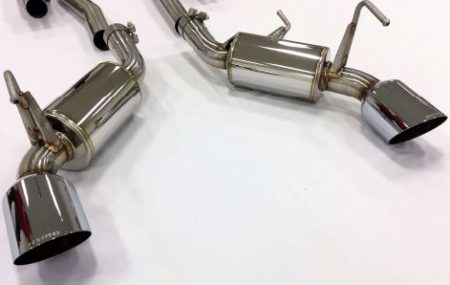 NISMO R-TUNE "TRUE DUAL" CAT-BACK EXHAUST - 350Z - Nissan Race Shop